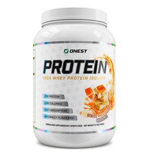 ONEST PROTIEN ISOLATE WHEY WHITE CHOC CARAMEL 900g