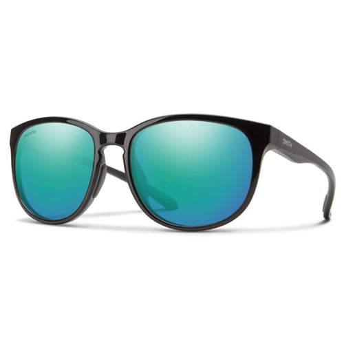 SMITH LAKE SHASTA - Black | ChromaPop Polarized Opal Mirror