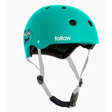 FOLLOW PRO WAKE HELMET GATOR TEAL