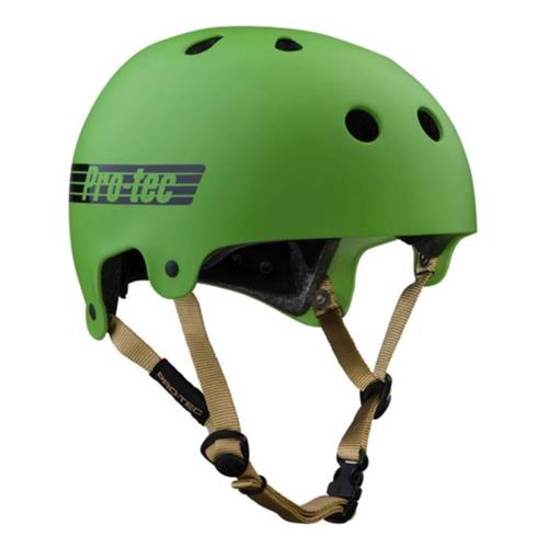 PROTEC OLD SCHOOL - CERTIFIED HELMET - MATTE SEAWEED