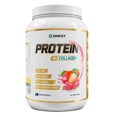 ONEST PROTIEN _ COLLAGEN STRAWBERRY 960g