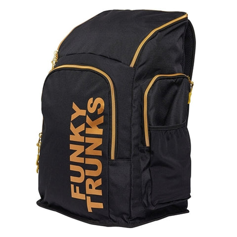 FUNKY TRUNKS SPACE CASE BACKPACK BLACK ATTACK