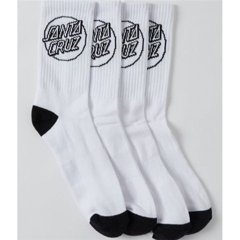 OPUS DOT SOCKS WHITE