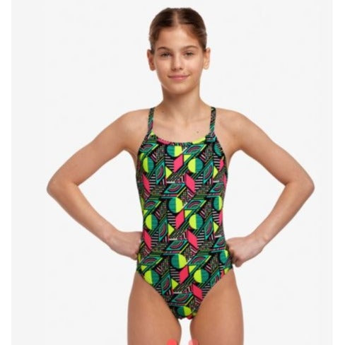 DOT MATRIX GIRLS DIAMOND BACK ONE PIECE