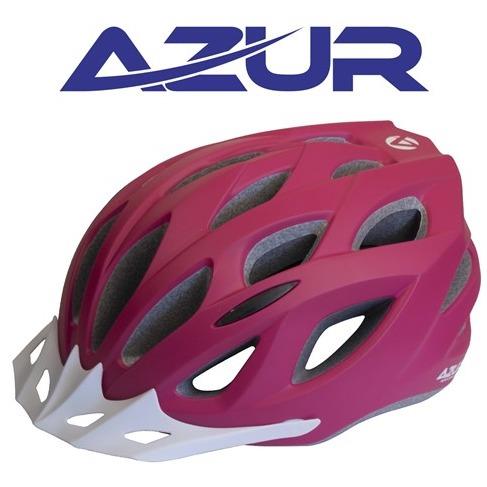 L61 MATT PINK 55-59CM BIKE HELMET