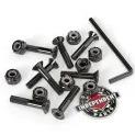 INDY GENUINE PARTS ALLEN HARDWARE 1in - BLACK