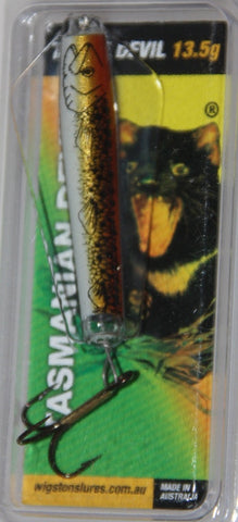 TASSIE DEVIL LURE 13.5G (46) BROWN TROUT